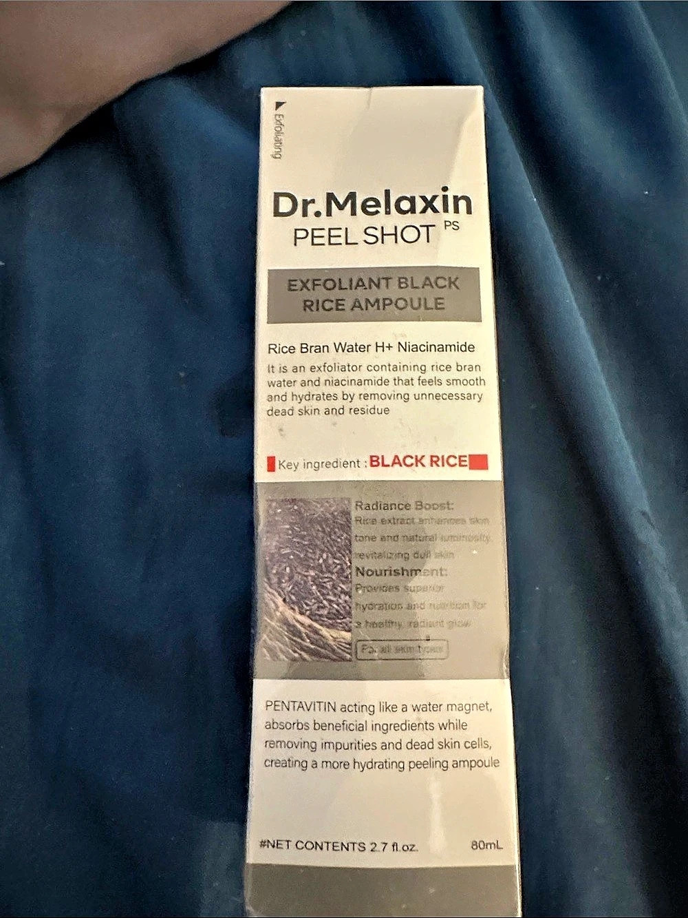 Dr. Melaxin Peel Shot Exfoliating Black Rice Ampoule Black Rice Ampoule NWT